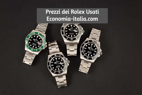 quanto costava un rolex nel 2000|prezzi rolex usati.